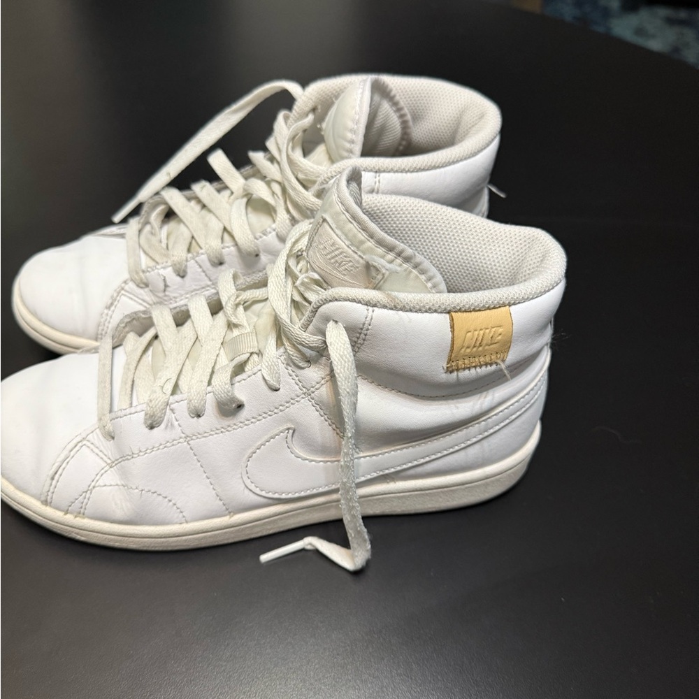 Nike White High-Top Sneakers